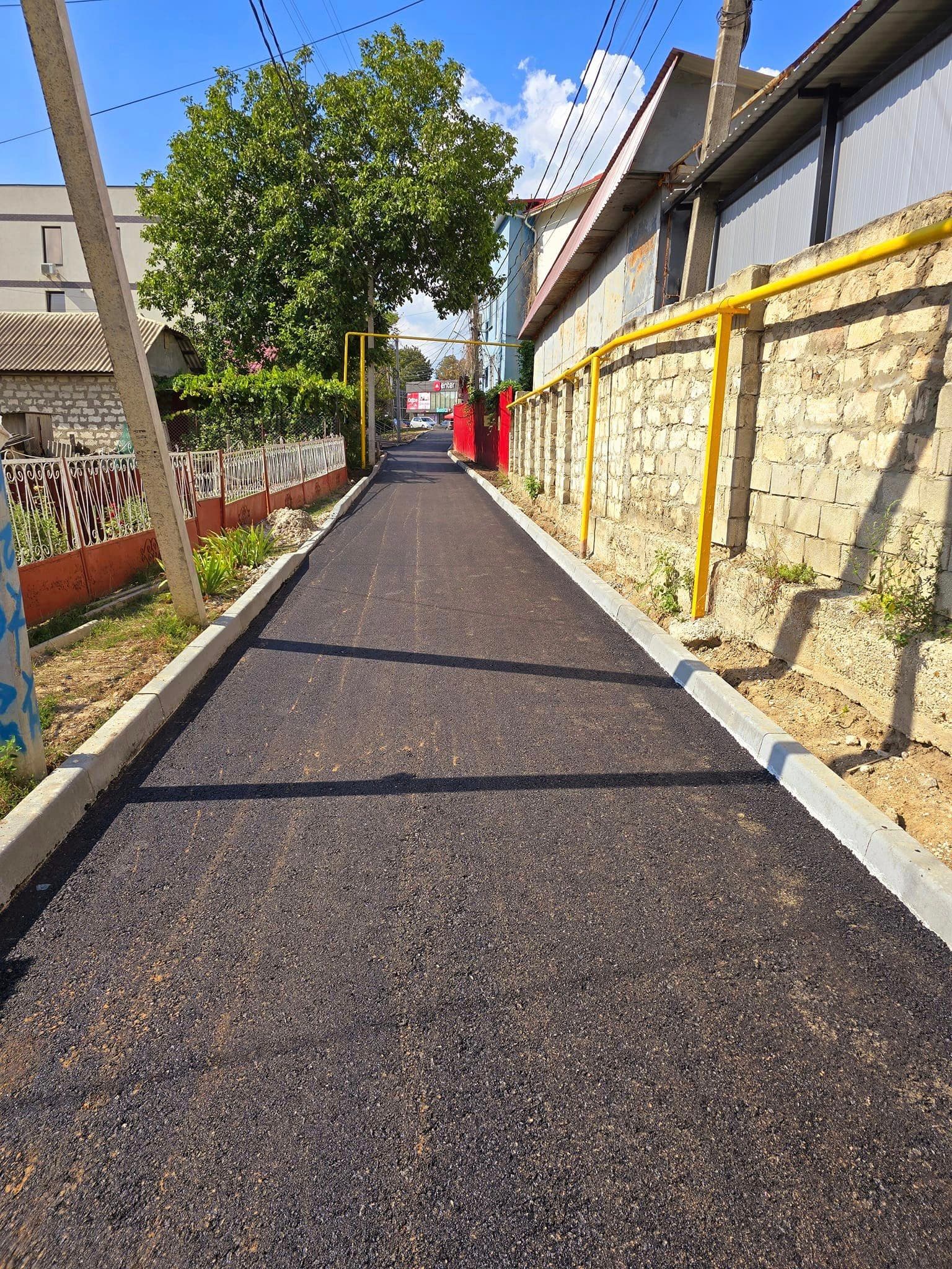 Alte două străzi, reparate capital la Fălești. Primarul Alexandr Severin: Știm că mai avem multe de făcut și mergem înainte, construim orașul! (2)