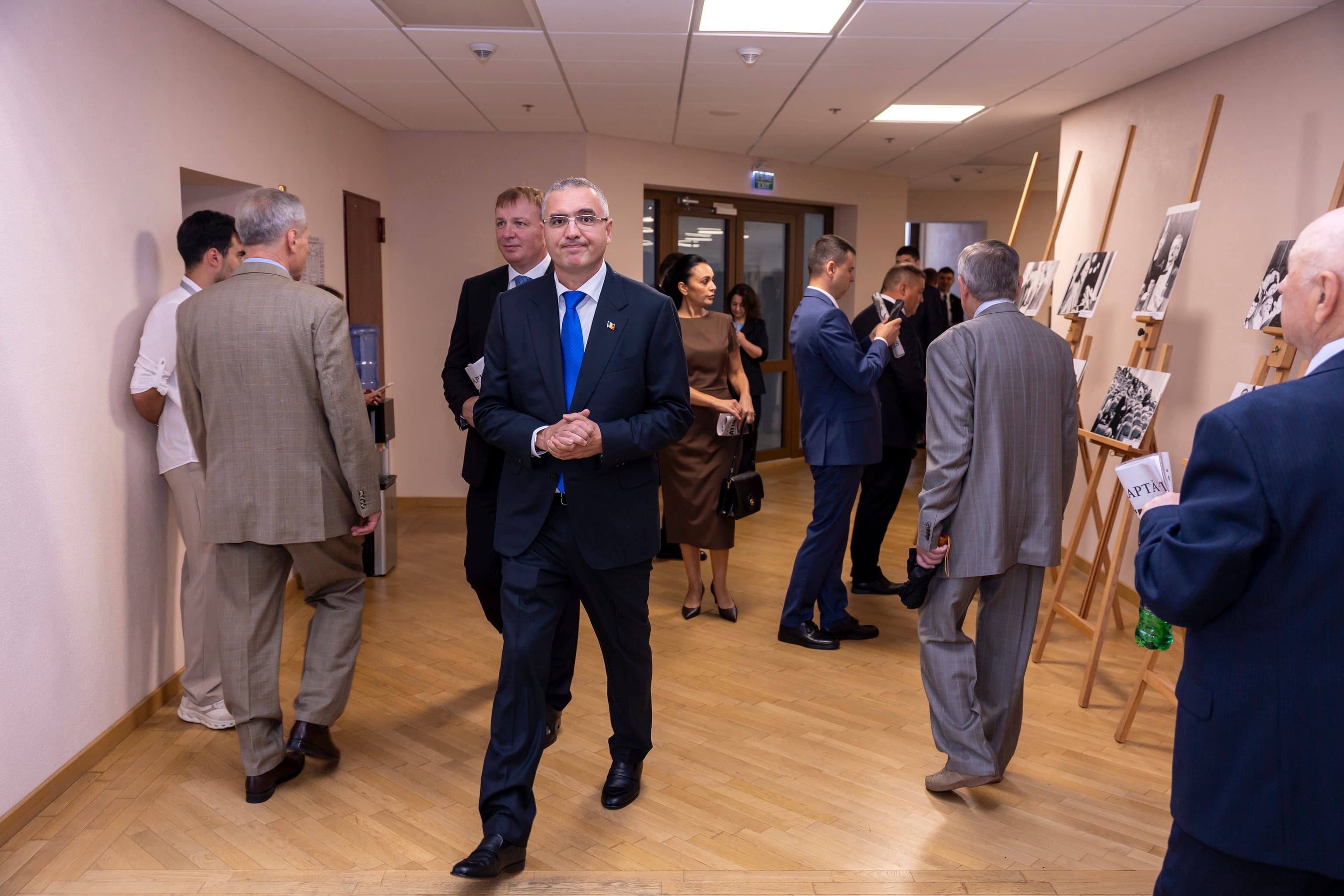 Fracțiunea „Partidul Nostru” a participat la ședința solemnă a Parlamentului, consacrată celor 35 de ani de Independență a Republicii Moldova (4)