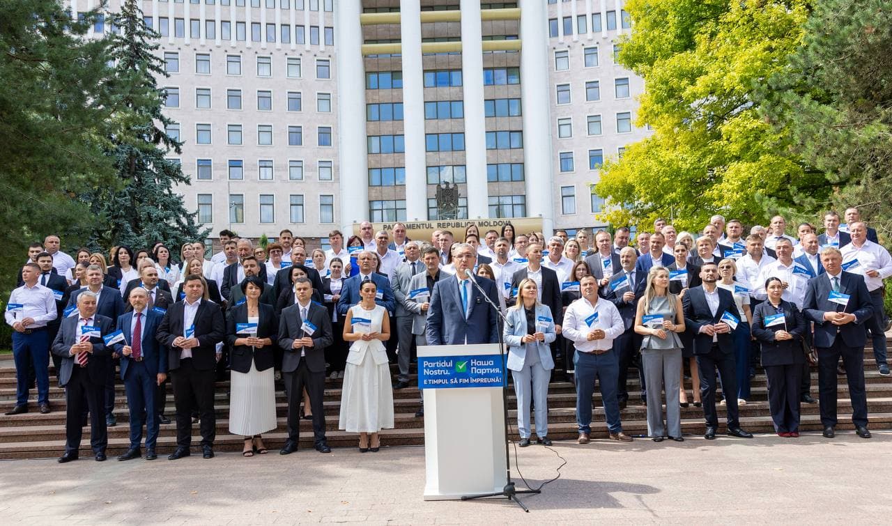 Partidul Nostru a depus la CEC actele și lista candidaților în vederea înregistrării pentru alegerile parlamentare din 28 septembrie (11)