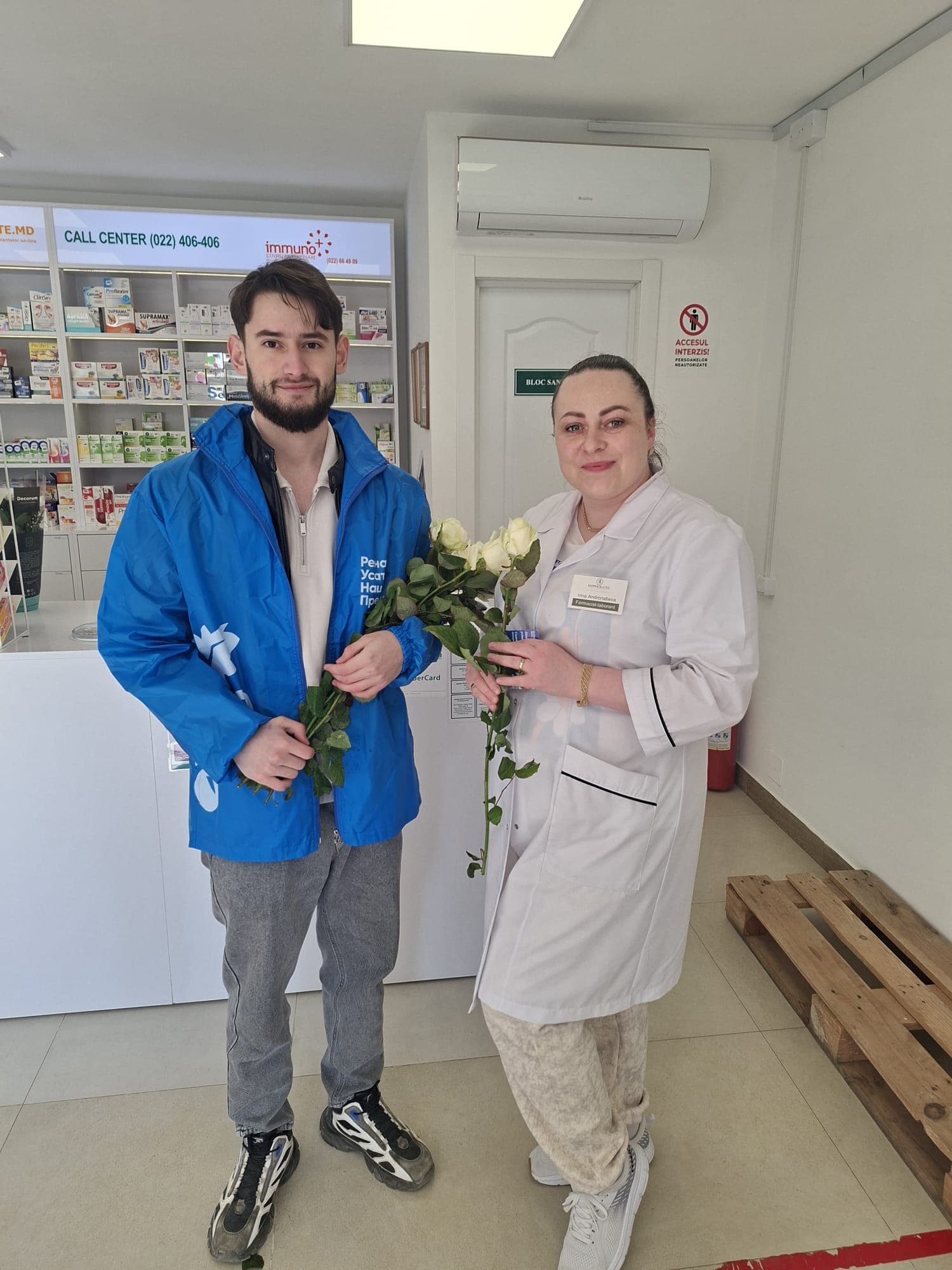 Bărbații Partidului Nostru au felicitat femeile de 8 Martie în toată țara. Renato Usatîi: „Voi sunteți lumina și echilibrul vieților noastre, vă mulțumim!” (55)