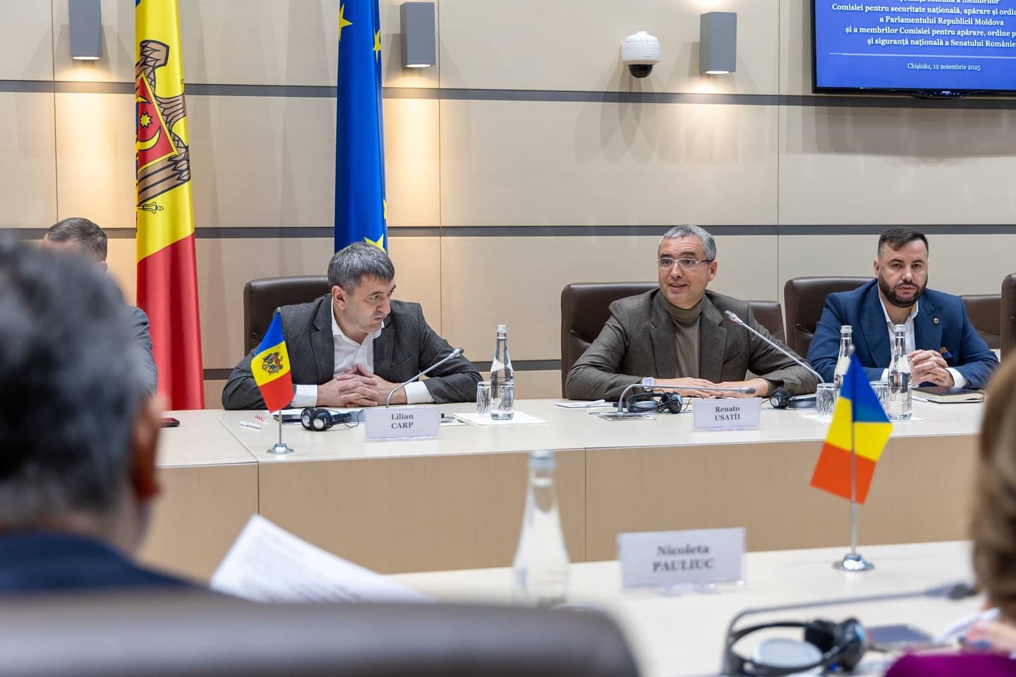 Renato Usatîi, după întâlnirea cu senatorii din România: Doar prin cooperare sinceră și deschisă putem asigura stabilitate și siguranță în regiunea noastră (1)