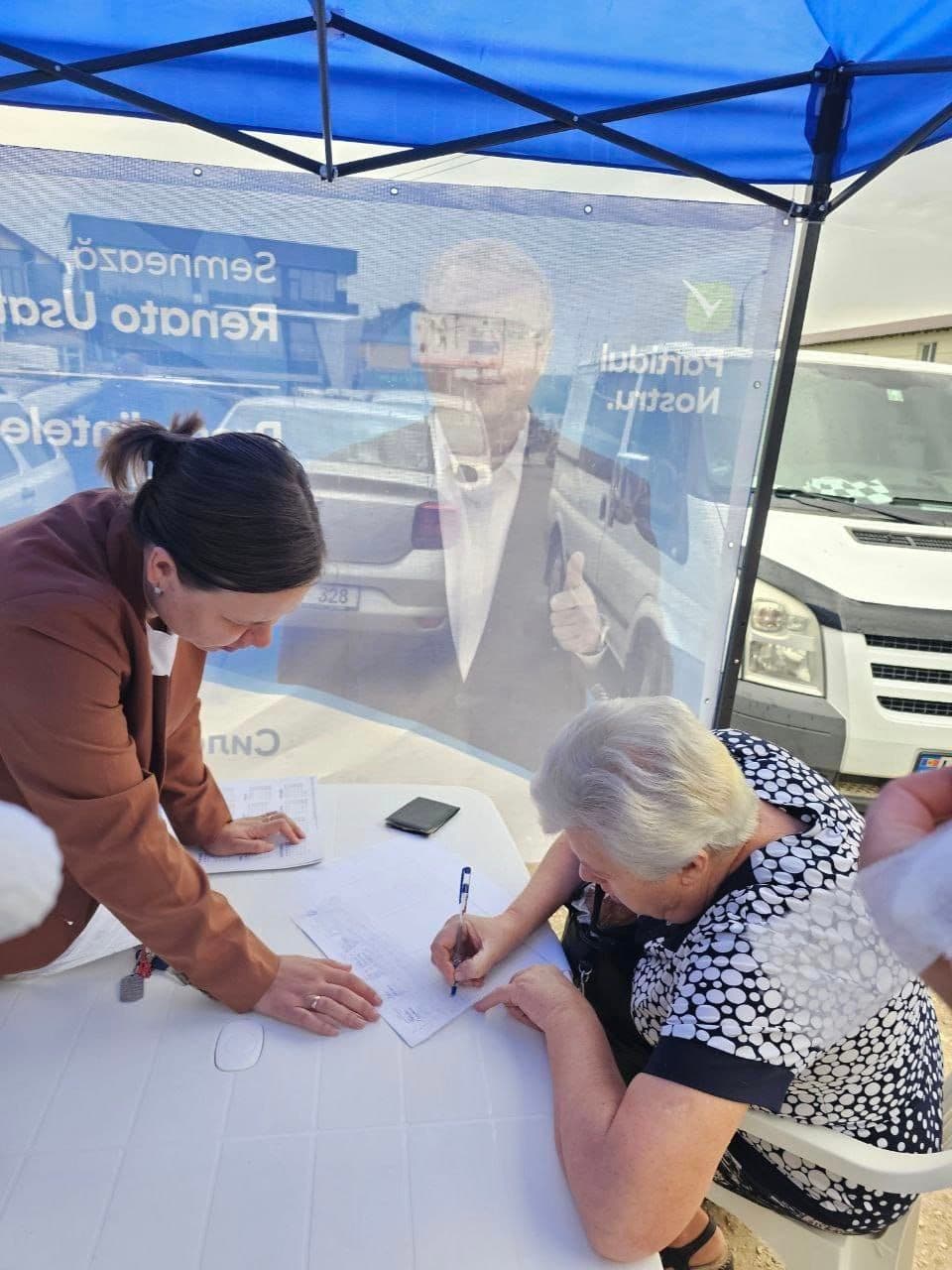Oamenii semnează pentru candidatura lui Renato Usatîi pentru că își doresc o schimbare reală în Republica Moldova (1)